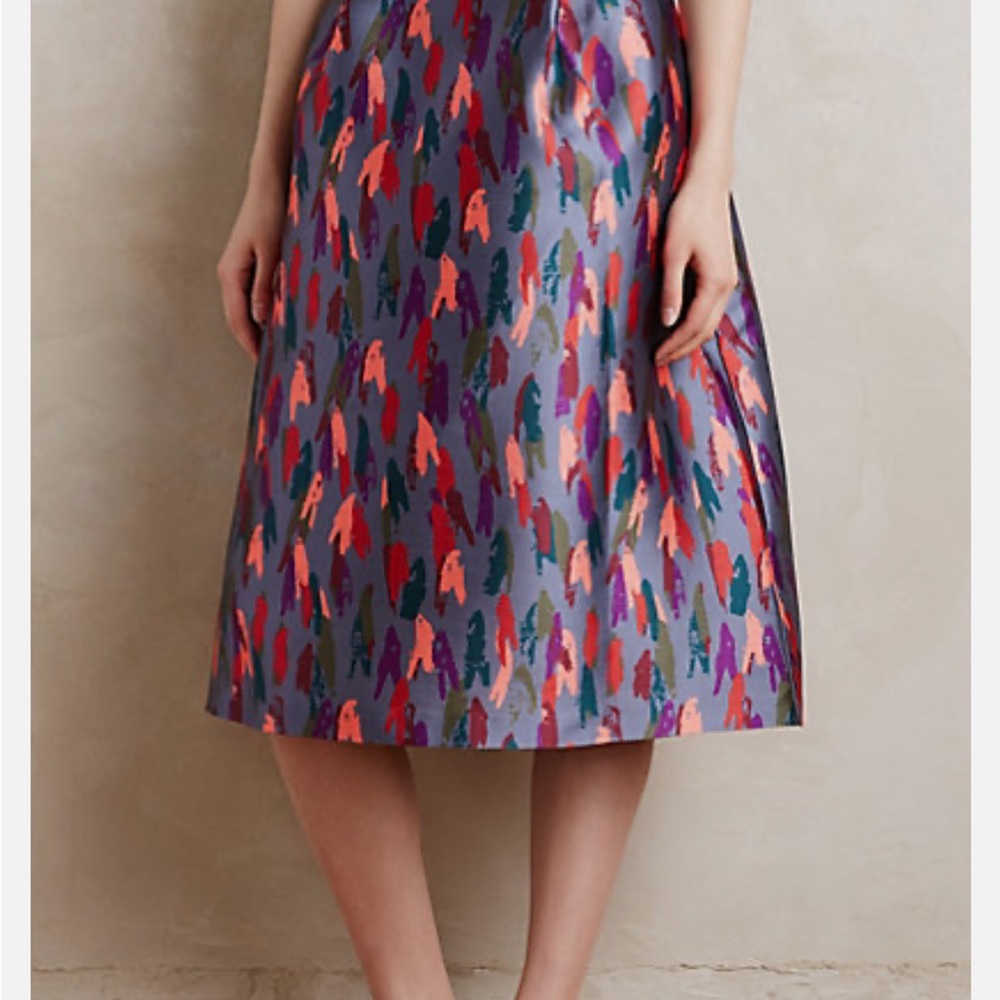 Anthropologie Persephone Midi Skirt by Raoul